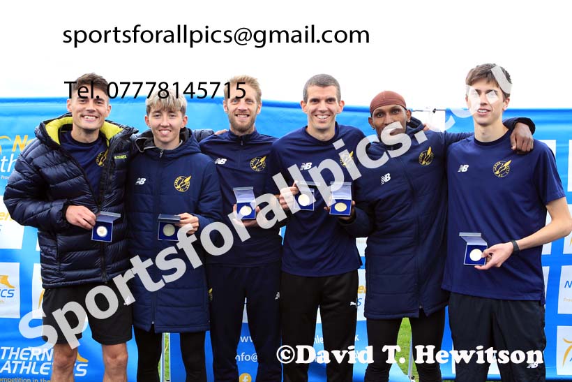 Senior mens 6 Stage Relay, 2022 Northern Road Relays, SportsCity, Manchester. Photo: David T. Hewitson/Sports for All Pics